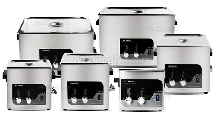 GT SONIC T-Series 2-27L 100-500W Digital Ultrasonic Cleaner with Heating Function